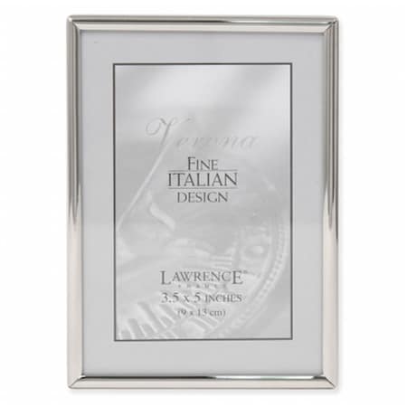 Lawrence Frames Silver Metal Picture Frame - 0.7 in. 650035